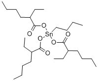 بوتيلتين تريس (2-إثيلهيكسانويت) هيكل
