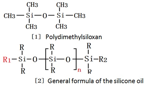 بوليديميثيلزيلوكسان، صيغة عامة من زيت السيليكون