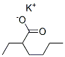 البوتاسيوم 2-إثيلهيكسانويت هيكل
